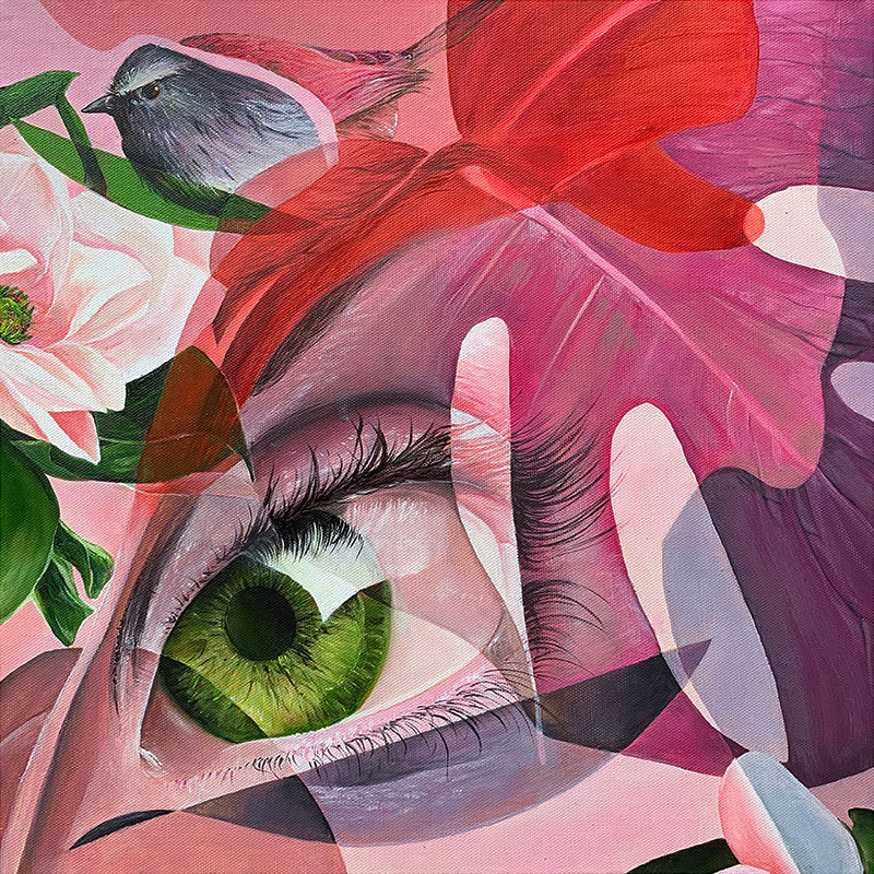 Oil painting Marcus GOMAD Debie for 19 Karen gallery