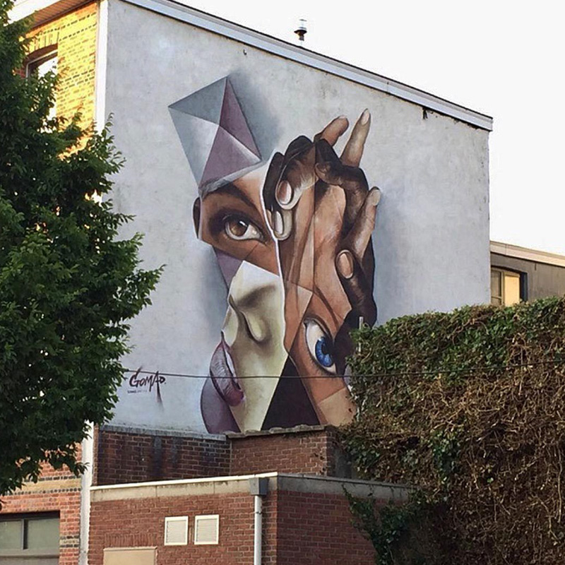 graffiti mural Mark Some festival 2017