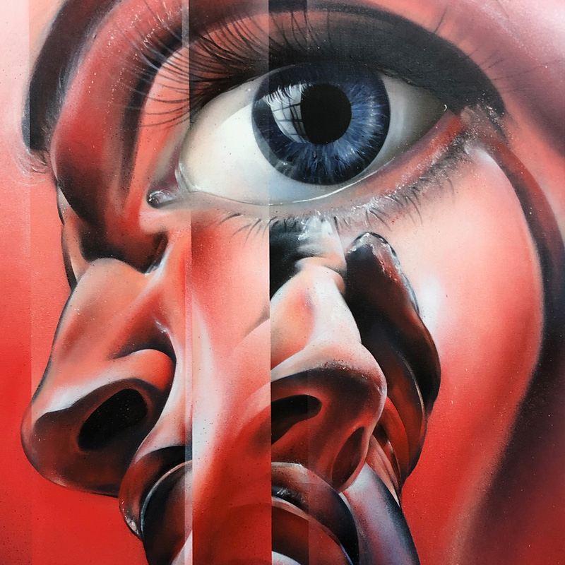 graffiti sur toile streetart city France