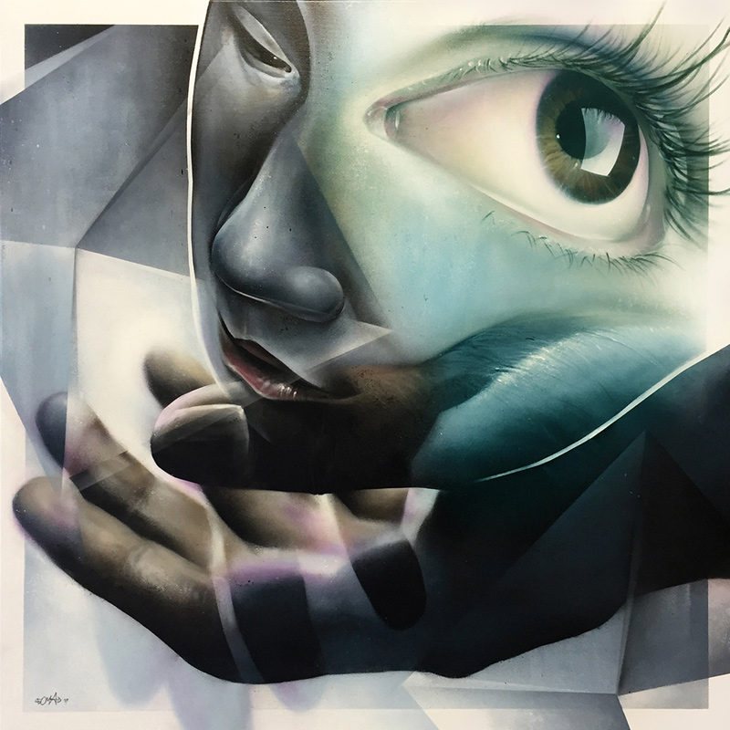 graffiti fine art on canvas HQ gallery Denver