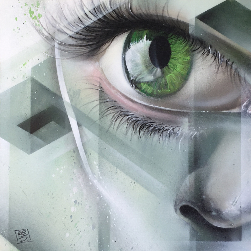 Graffiti painting on canvas HQ Gallery