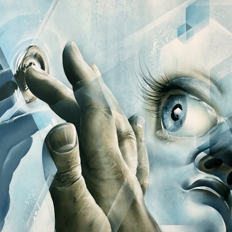 street art on canvas for sale