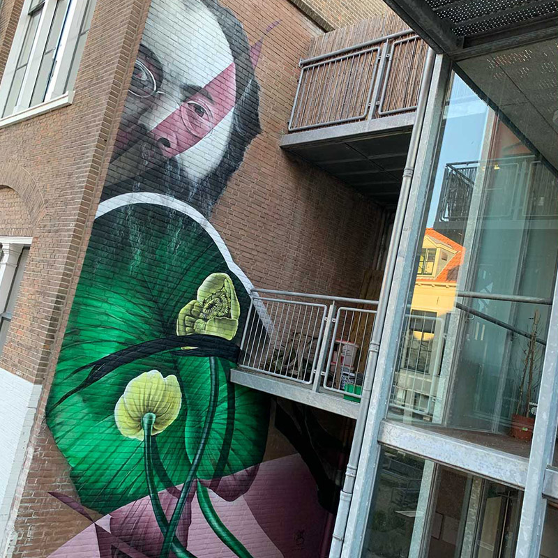 mural court adwaita wall deventer
