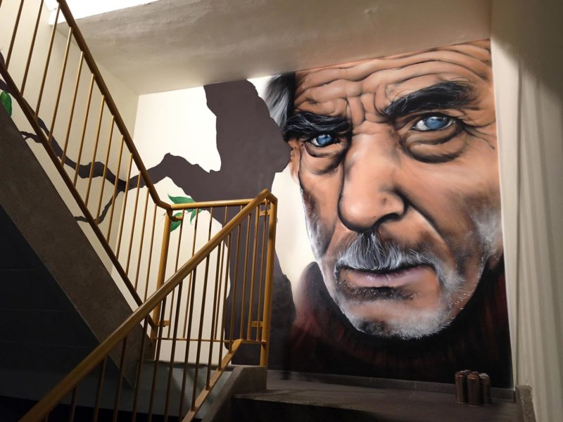 tacitusstraat-flat-wonen-zuid-heerlen-5 gomad mural staircase heerlen