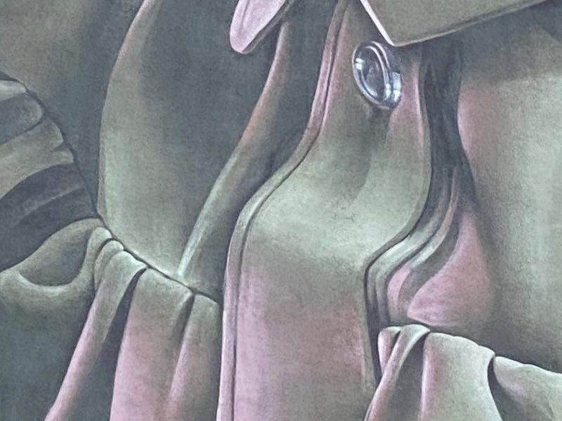 gomad mural muurschildering flat building geleen smug Detail van muurschildering in Geleen – door SMUG