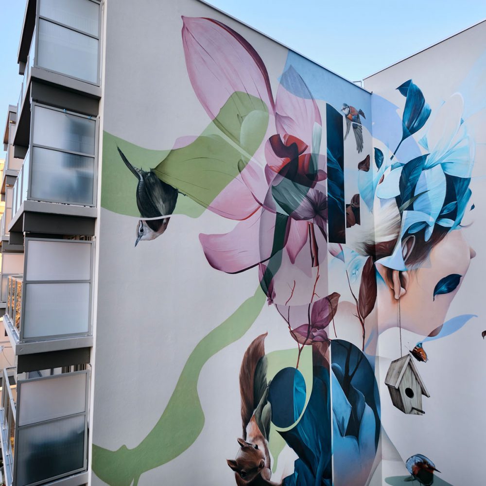 gomad mural flat building geleen