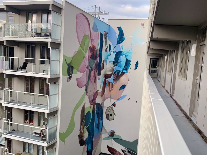 gomad mural flat building geleen-2 gomad mural flat building geleen