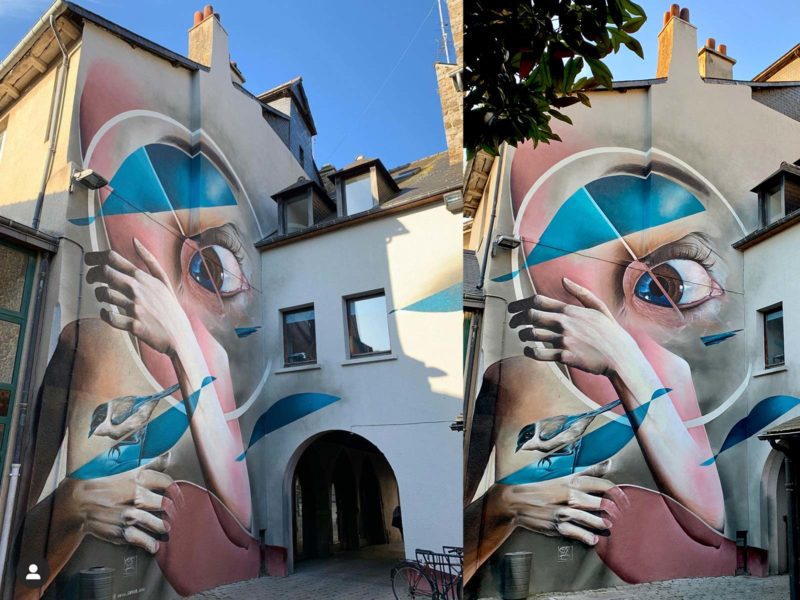gomad mural muurschildering saint-brieuc france justdopaint festival gomad mural muurschildering saint-brieuc france justdopaint festival