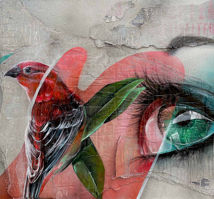 gomad urban art oil painting