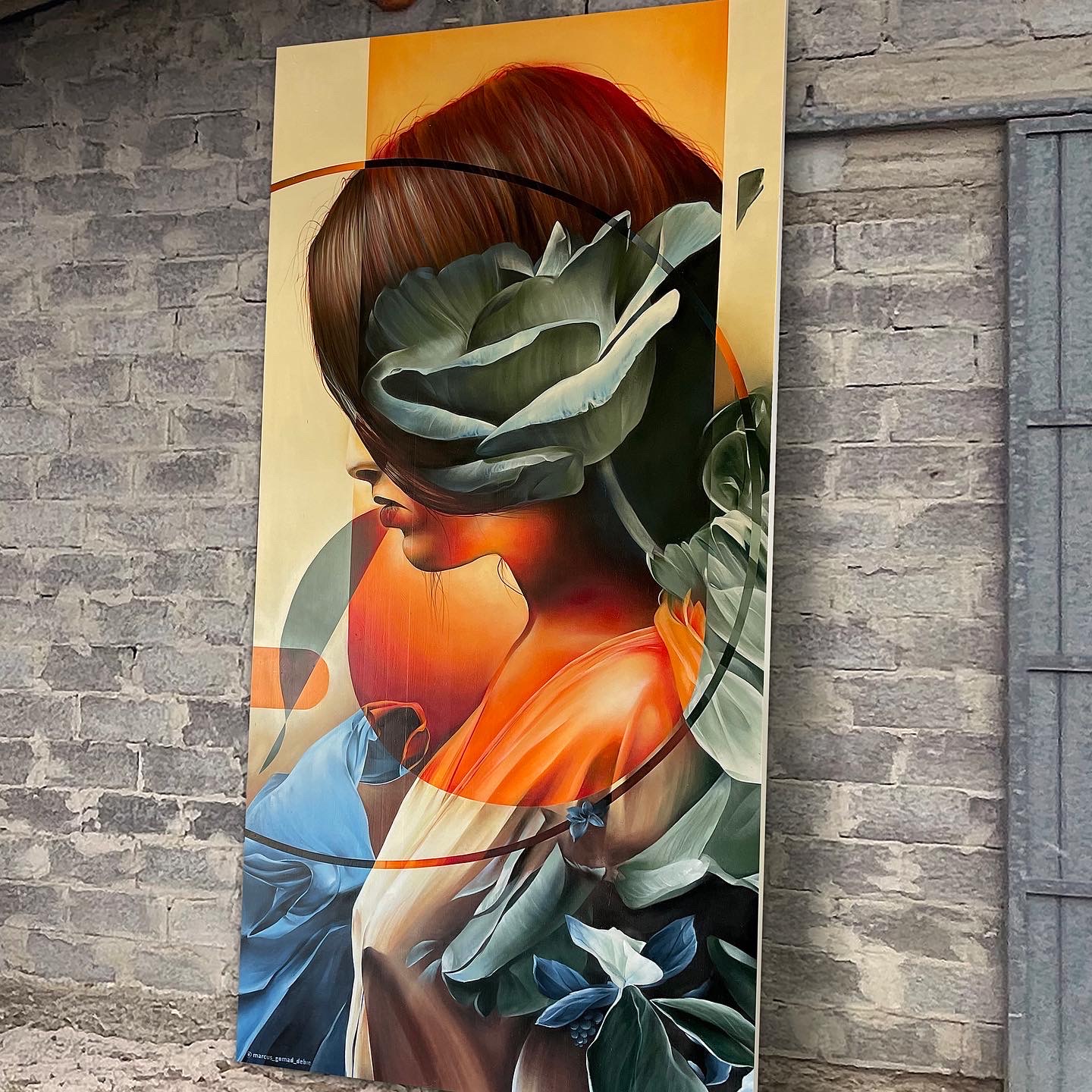 gomad panel art museum cicerale italy