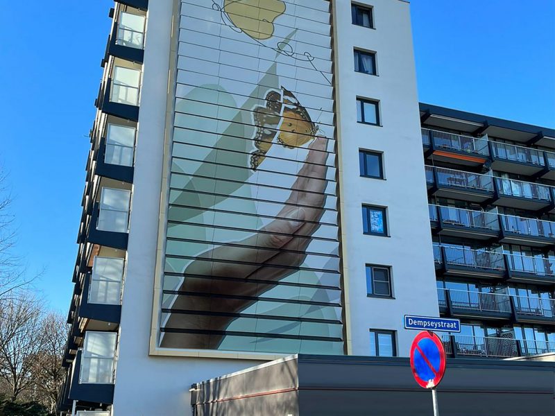 gomad solar panel art flat building sittard gomad solar panel art flat building sittard