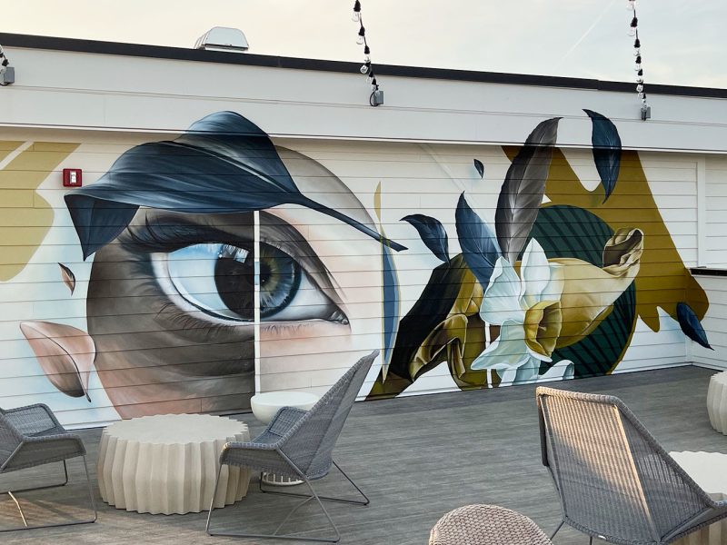 gomad rooftop mural wxllspace atlanta usa gomad rooftop mural wxllspace atlanta usa