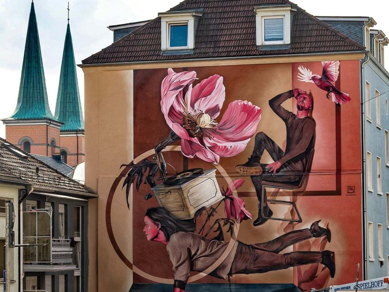 gomad mural wuppertal germany gomad mural wuppertal germany