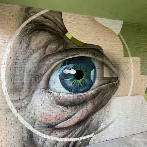 gomad mural specsavers blind walls breda