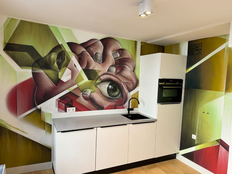 gomad muurschildering office kitchen zwolle gomad muurschildering office kitchen zwolle