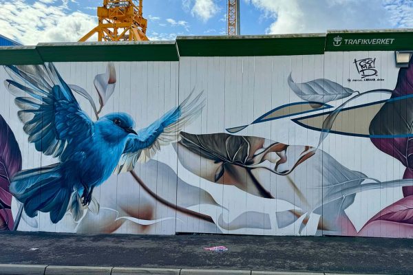 gomad mural gothenburg sweden Graffiti artiest voor grote projecten