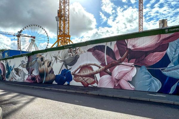 gomad mural gothenburg sweden GOMAD large scale mural gothenburg sweden trafikverket