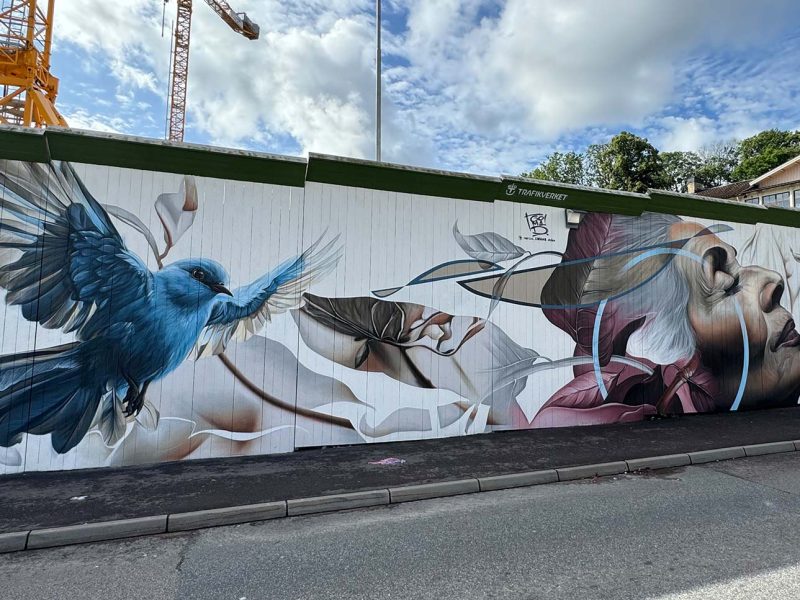 gomad mural gothenburg sweden gomad mural gothenburg sweden trafikverket