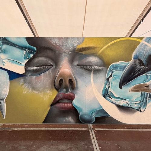 gomad mural ijsbeelden festival biddinghuizen