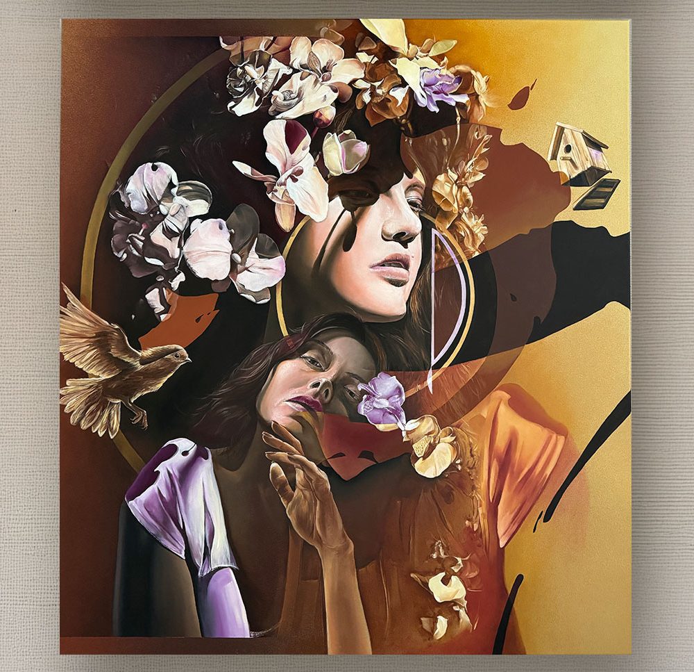 gomad canvas oil painting autumn is