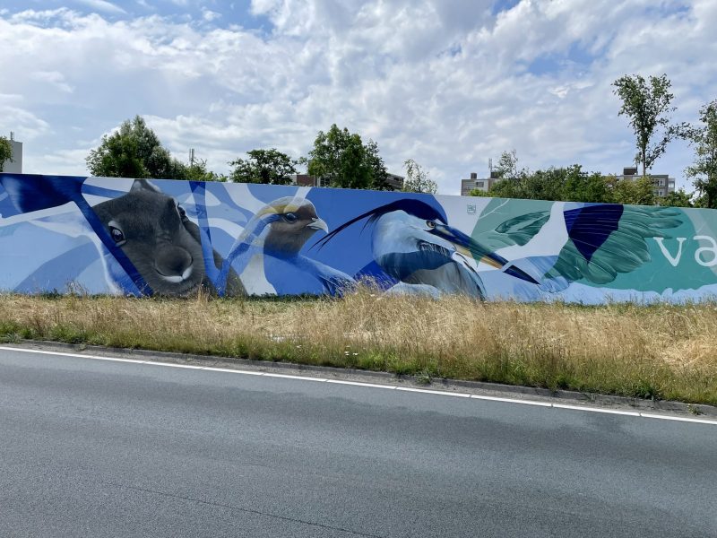gomad tunnel mural duin horst en weide wassenaar