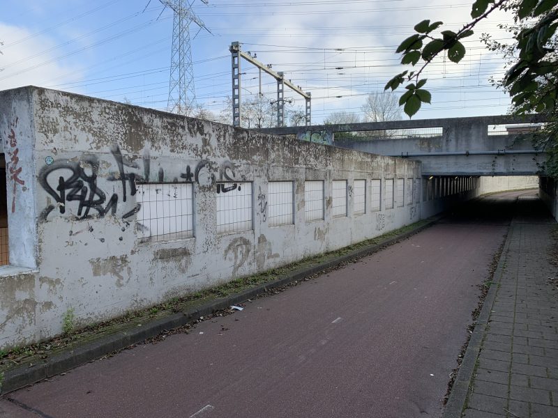 gomad tunnel mural duin horst en weide wassenaar