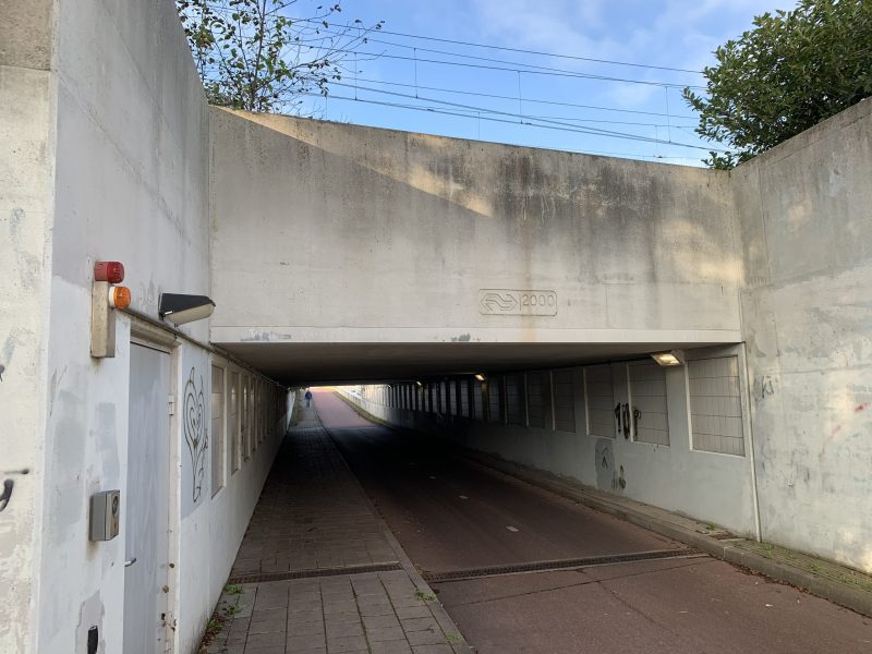 gomad tunnel mural duin horst en weide wassenaar
