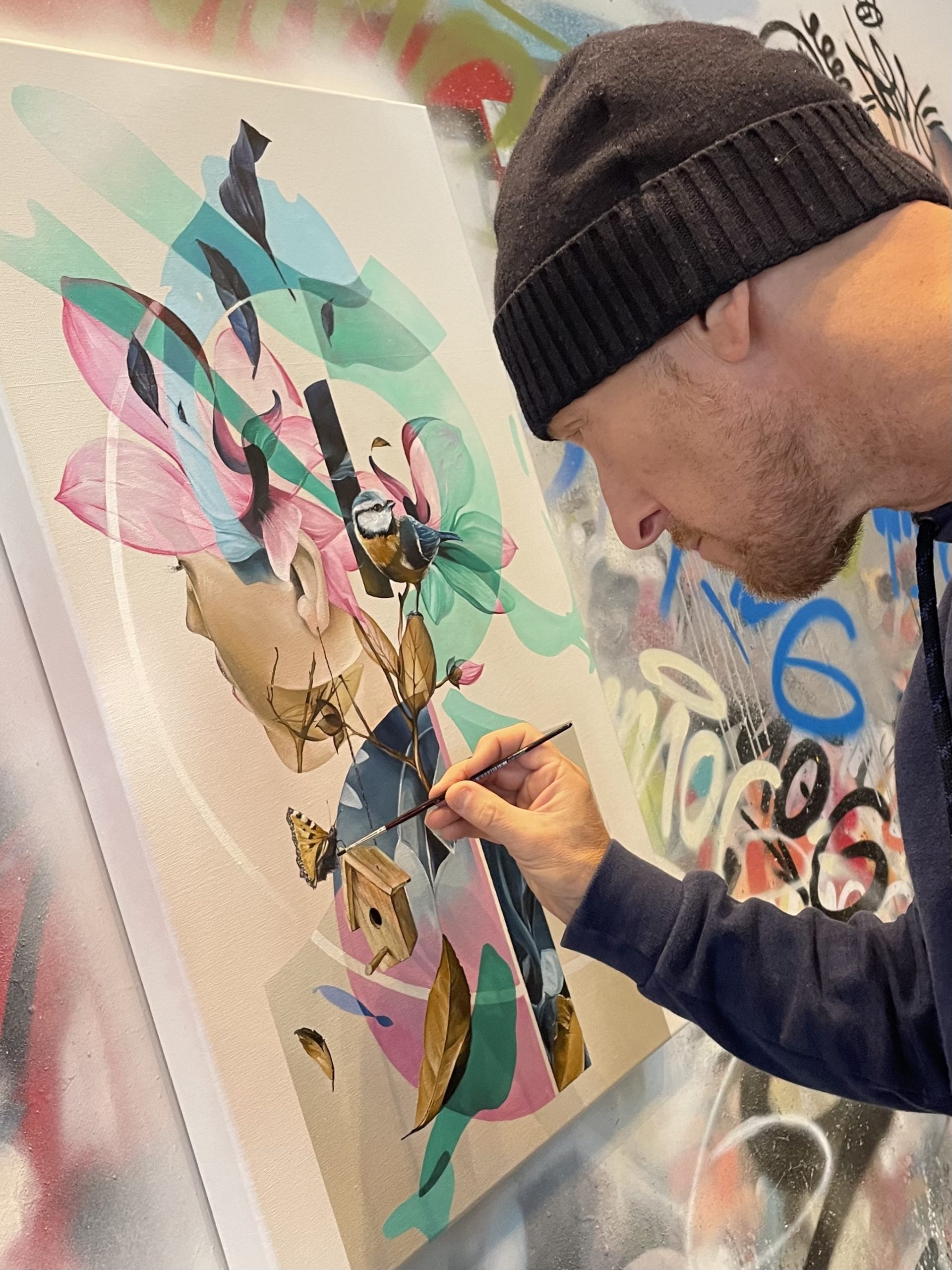 gomad actie foto canvas painting