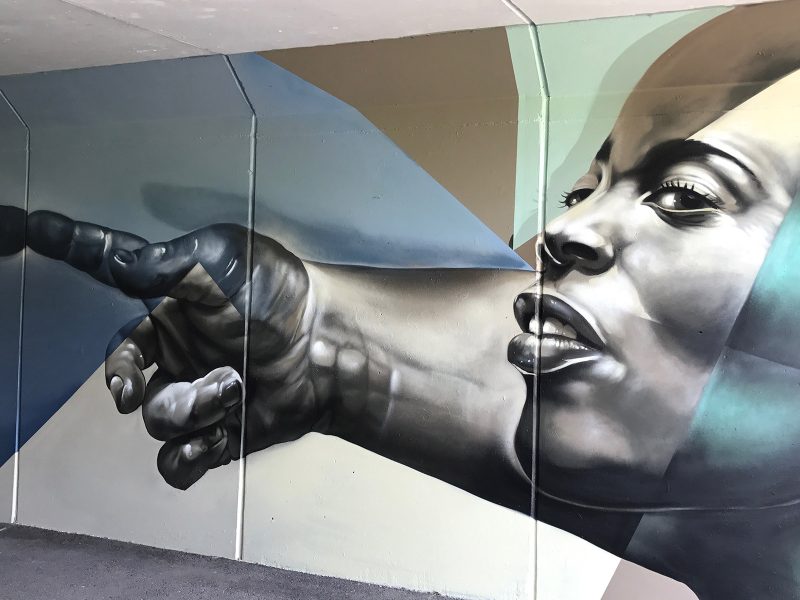 gomad anti graffiti muurschildering fietstunnel meerssen