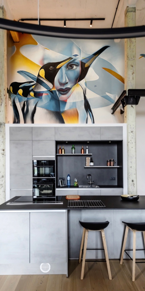 gomad mural keuken interieur tongeren belgie
