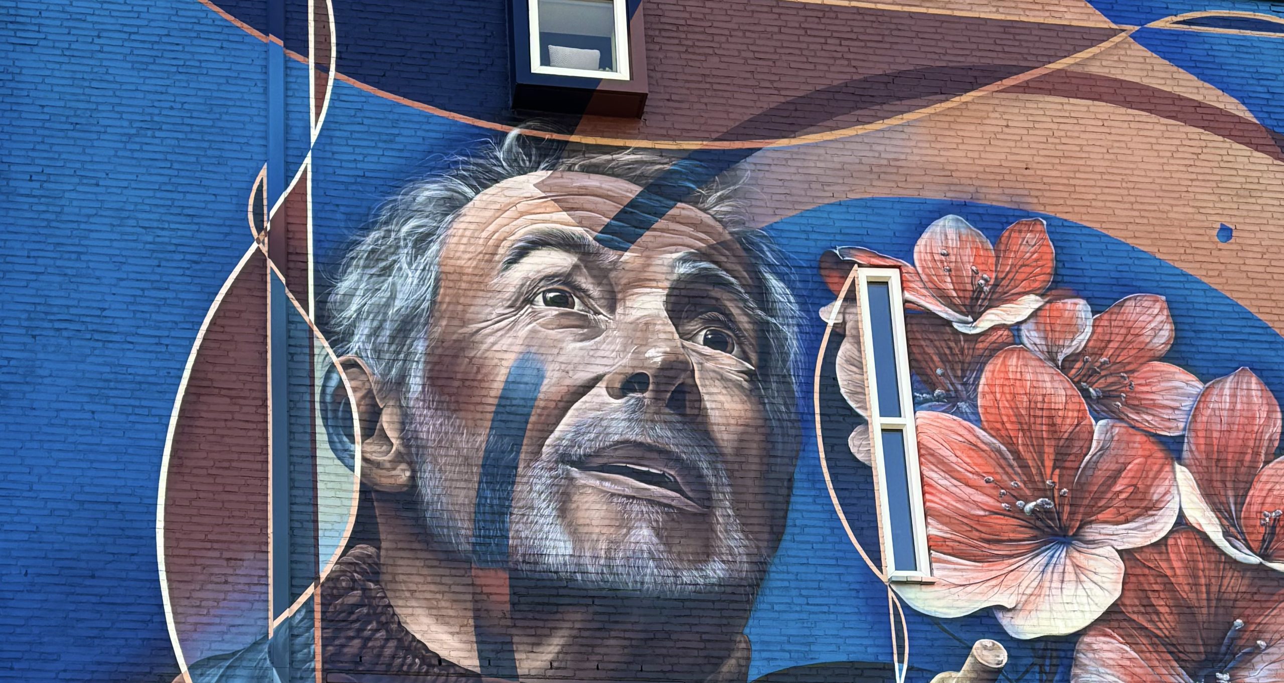 gomad muurschildering woningcorporatie woonwenz venlo