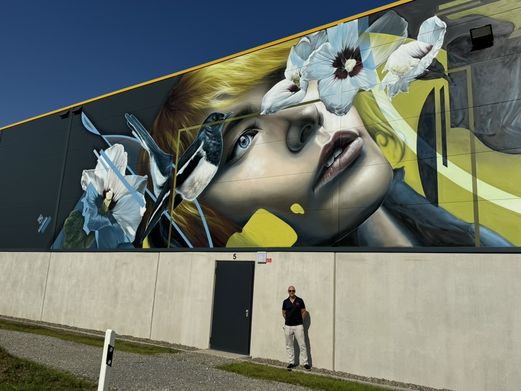 Graffiti artiest voor grote projecten - Graffiti artist for large scale murals -Marcus GOMAD Debie