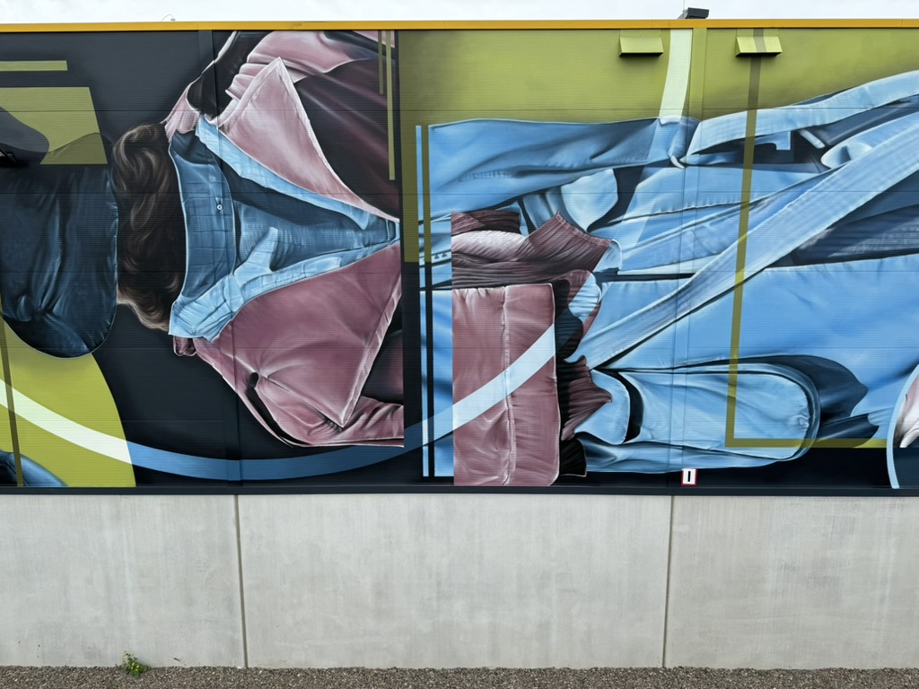 DLH Gewerbecampus gomad mural delmenhorst germany