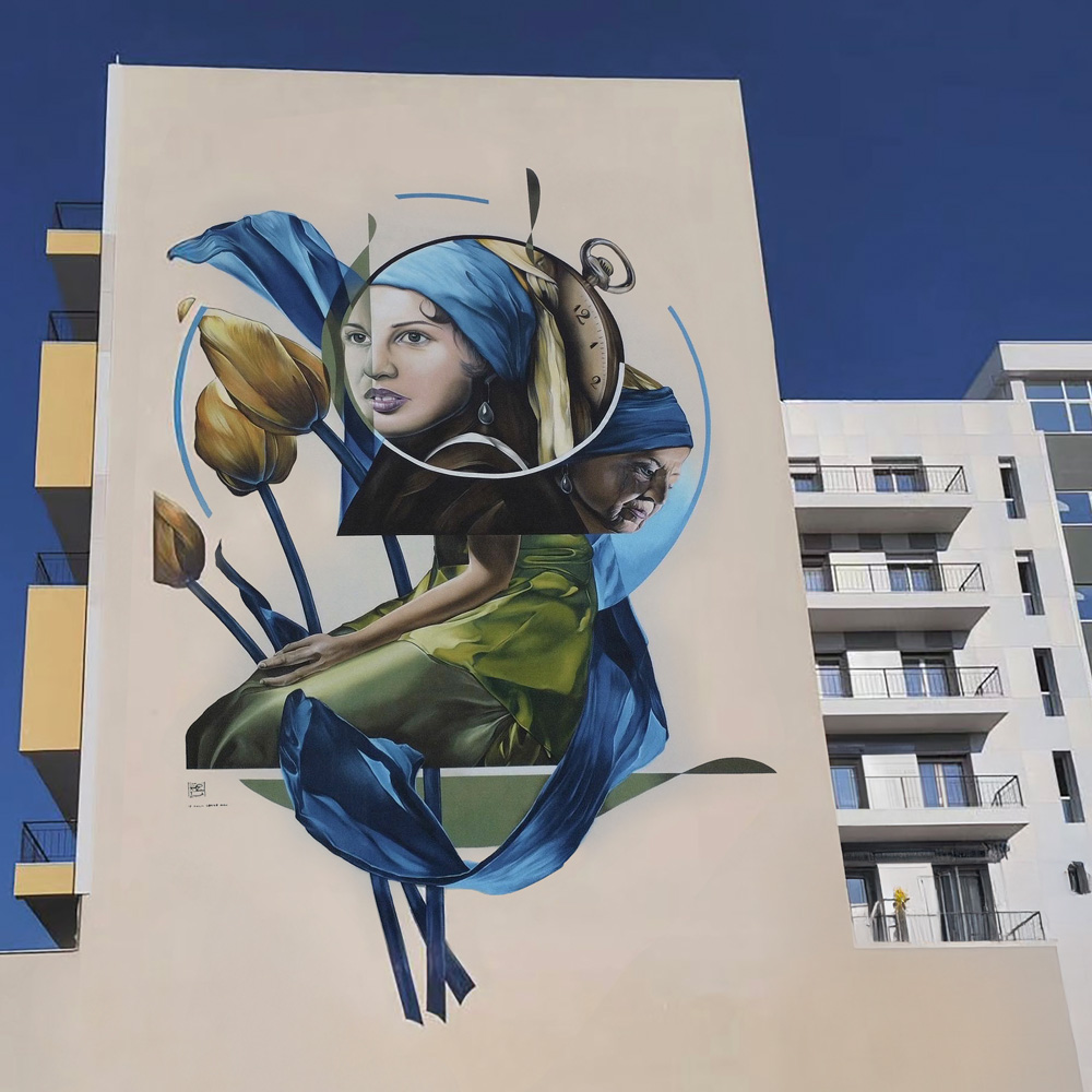 GOMAD mural Tirana Albania