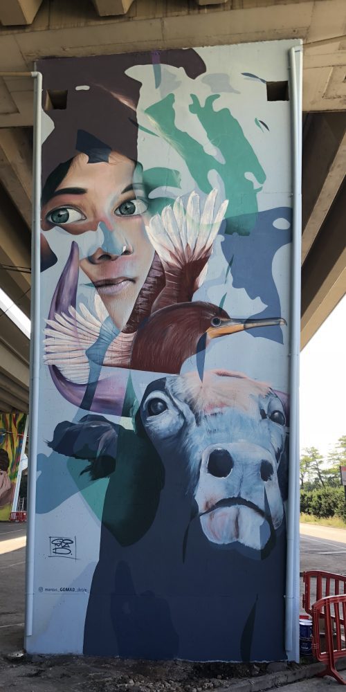 gomad mural street art festival barcelona