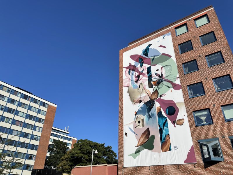 gomad-mural-flat-building-helsingborg-sweden 2 gomad mural flat building helsingborg sweden powwow