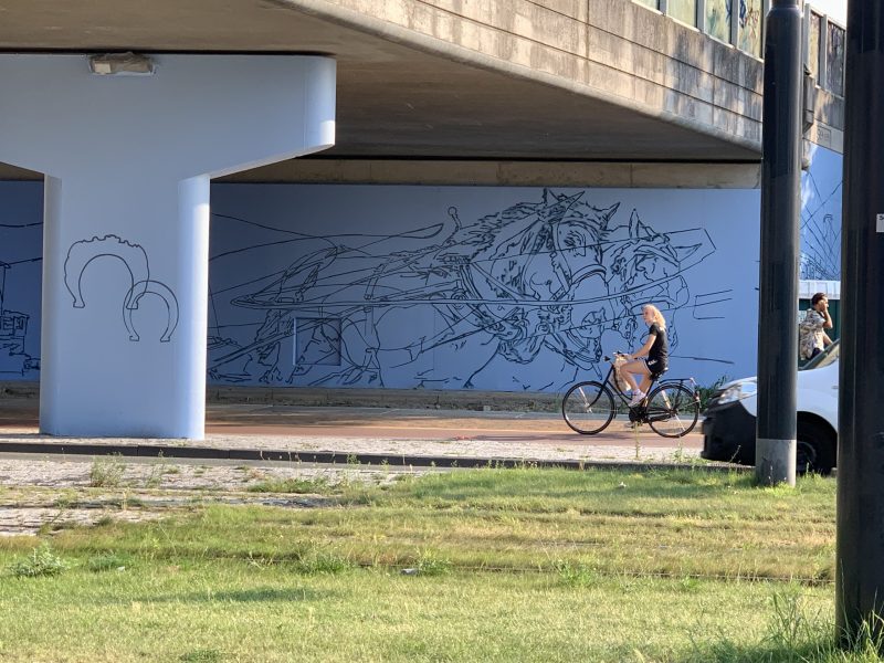 gomad viaduct muurschildering diemen