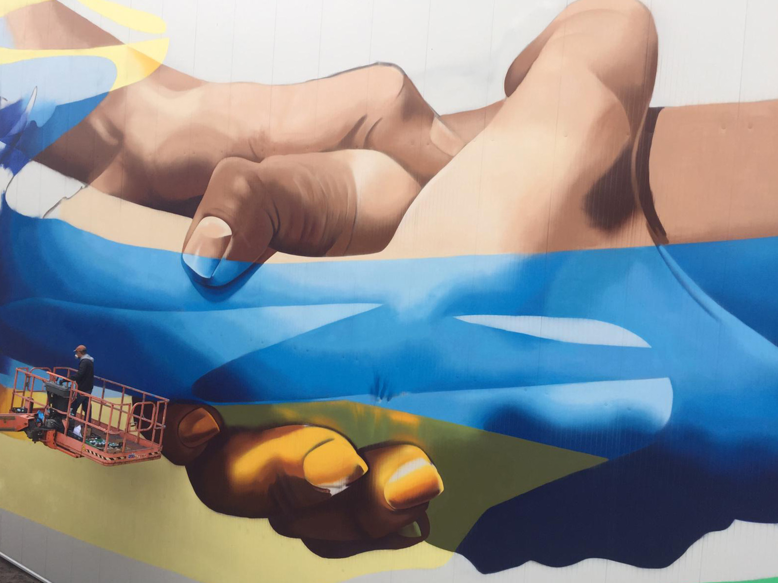 gomad grootste muurschildering van nederland vice versa oss