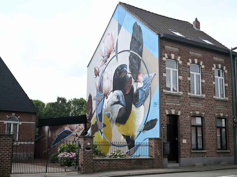 gomad mural zijgevel kortenberg brussel gomad mural zijgevel kortenberg brussel